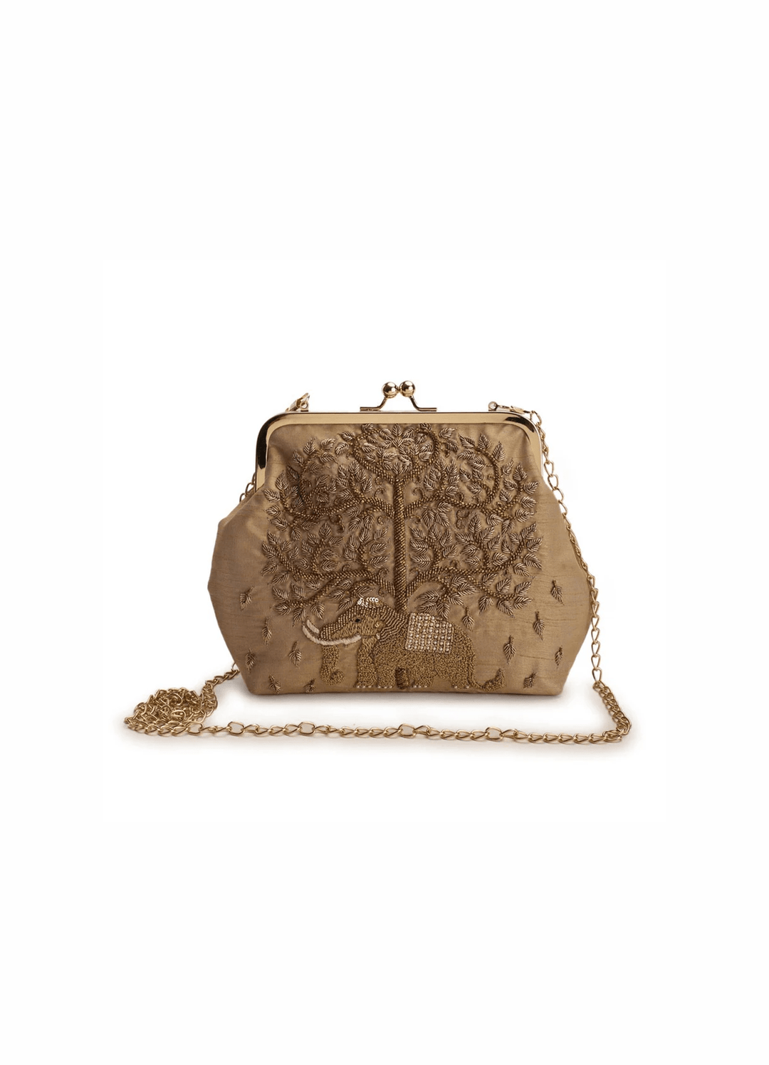 Royal Elephant Clutch The Purple Sack - Fabilicious Fashion
