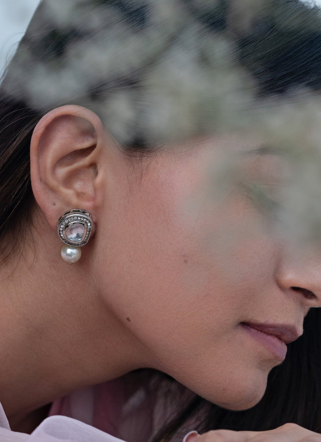 Do Taara Silver Polki And Pearl EarringsFabilicious Fashion