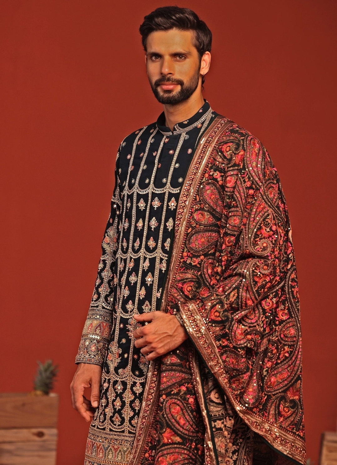 Teal Blue Embroidered Kurta Patiala Set With Dupatta Kalpraag - Fabilicious Fashion