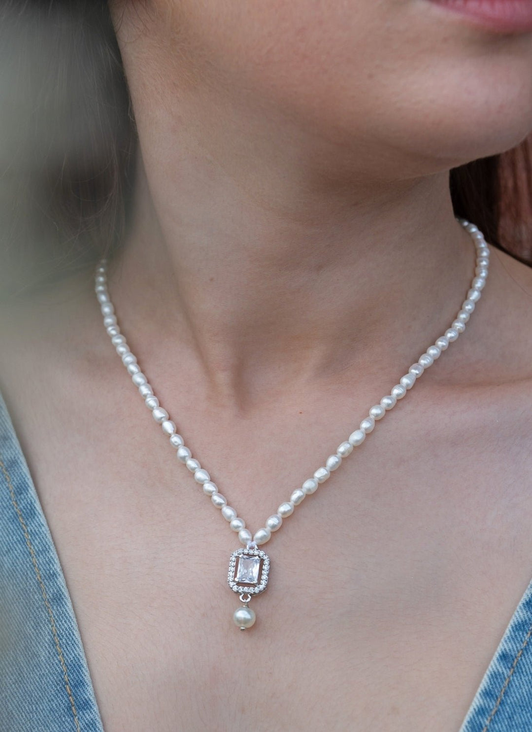 Do Taara Victorian Silver Pendant NecklaceFabilicious Fashion