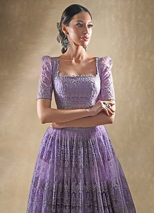 Viola Lilac Lehenga