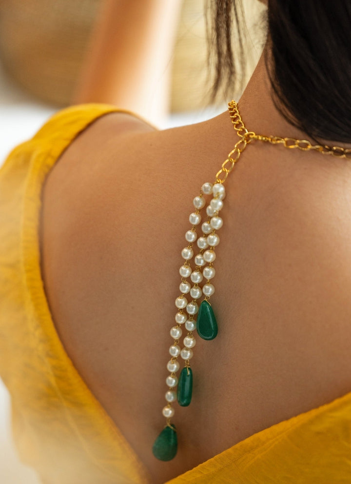Do Taara White Pearls Choker NecklaceFabilicious Fashion