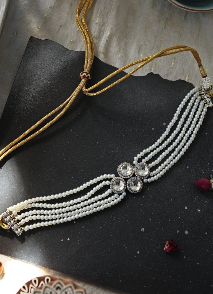 Do Taara White Polki NecklaceFabilicious Fashion