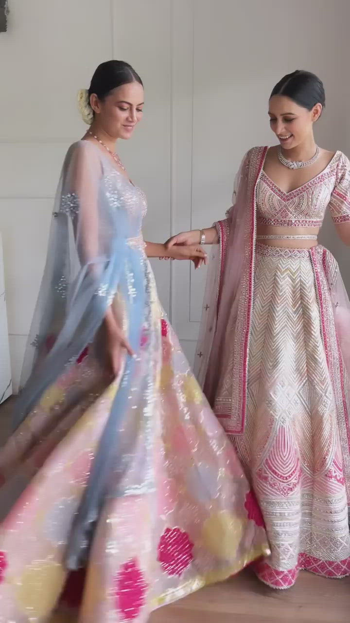 Mia Multicolour Lehenga Set