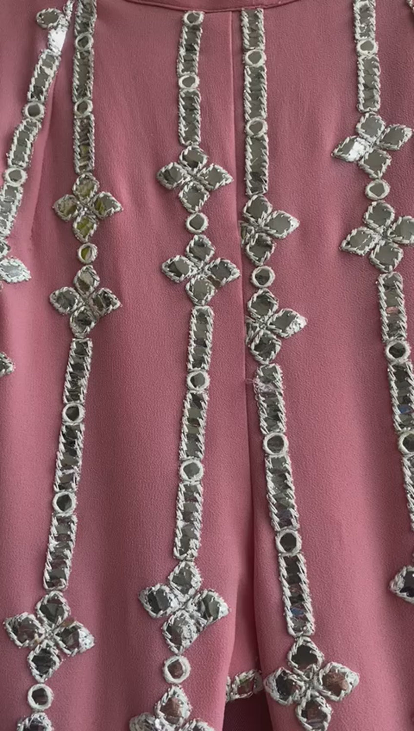 Watermelon Pink Sharara Set