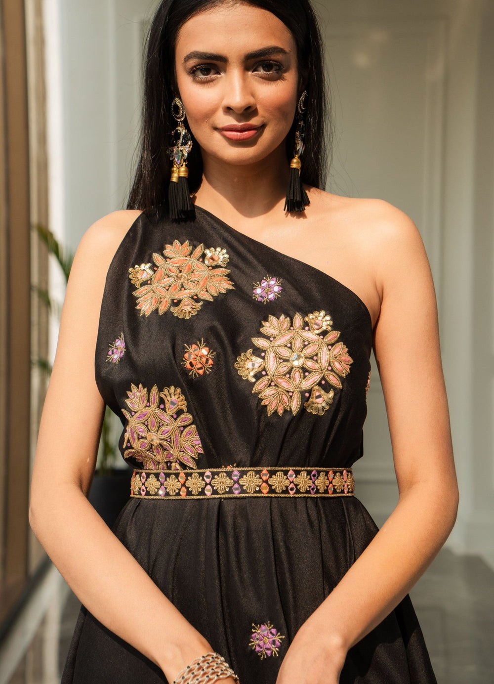 Alisha Drape Saree with Pants Set Rashika Sharma - Fabilicious Fashion