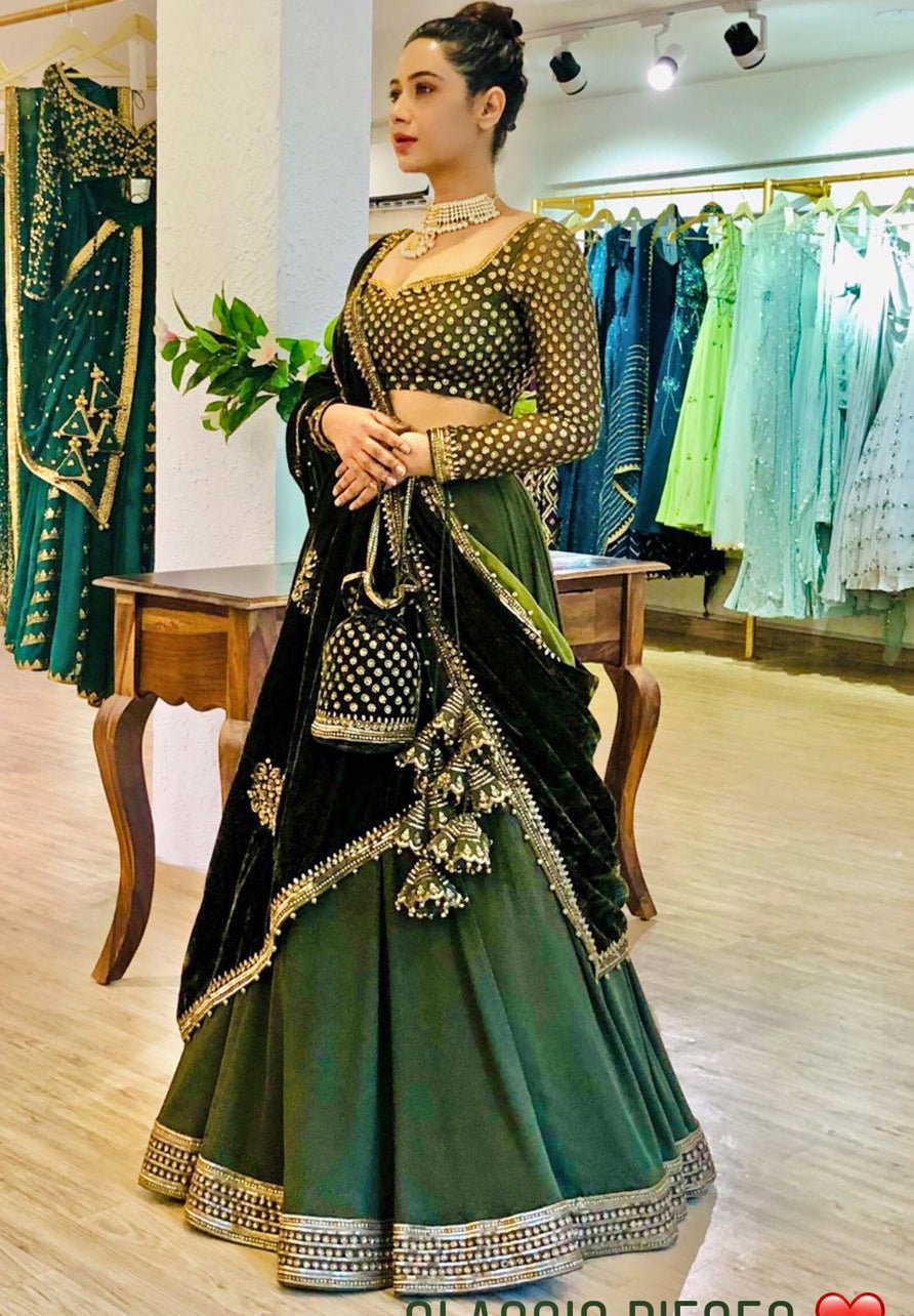 Ameera Lehenga Set Prevasu - Fabilicious Fashion