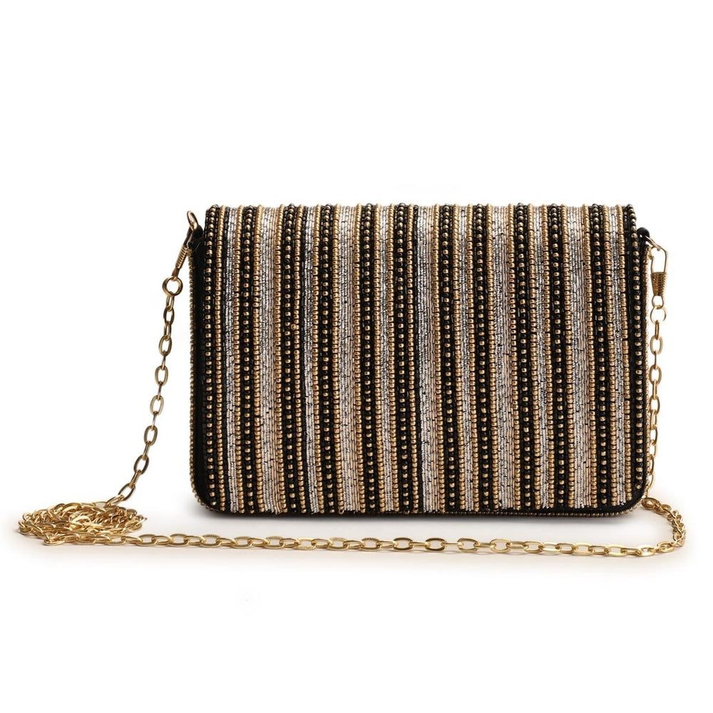 Black Bling Bag The Purple Sack - Fabilicious Fashion