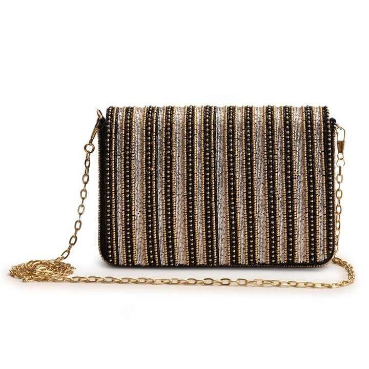 Black Bling Bag The Purple Sack - Fabilicious Fashion