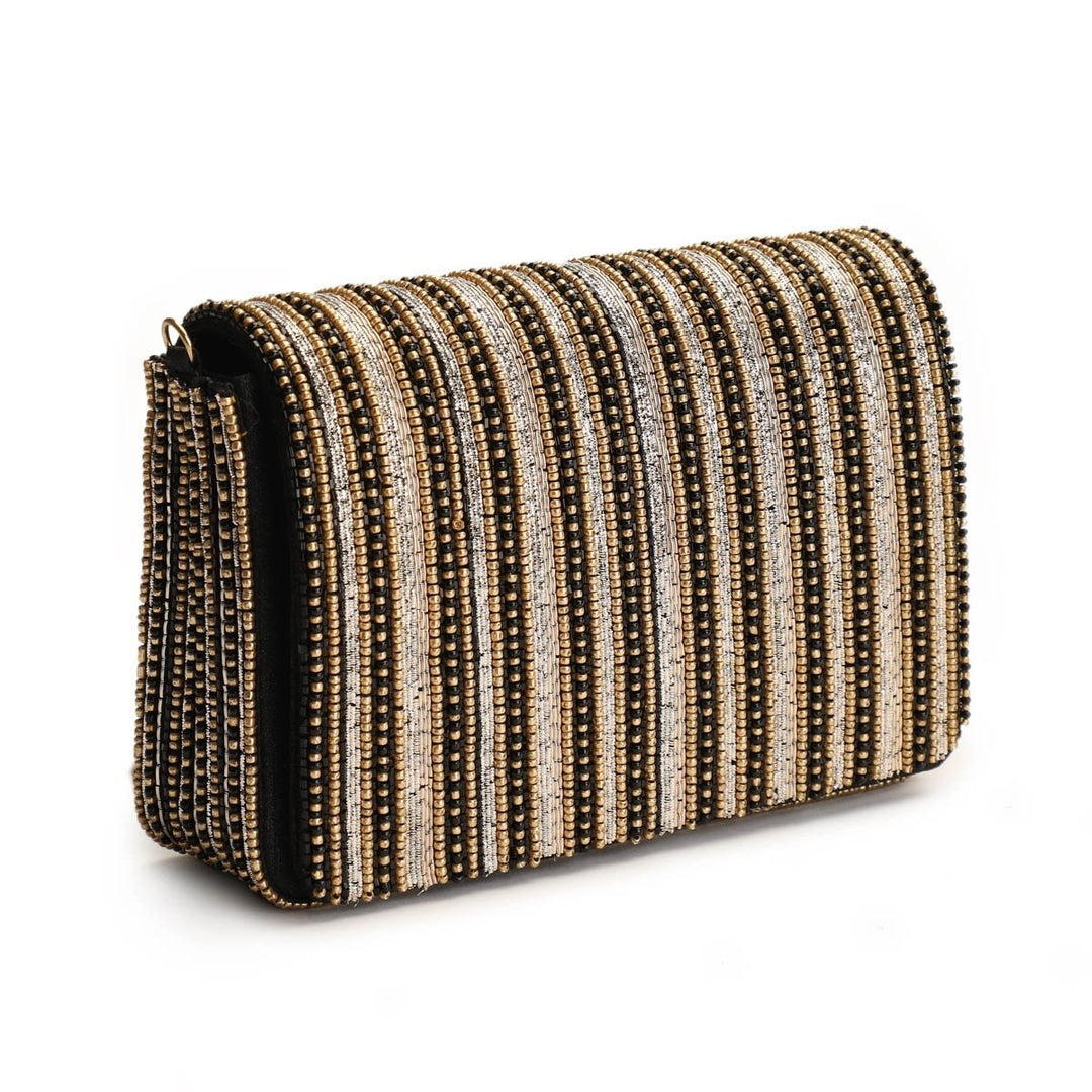 Black Bling Bag The Purple Sack - Fabilicious Fashion