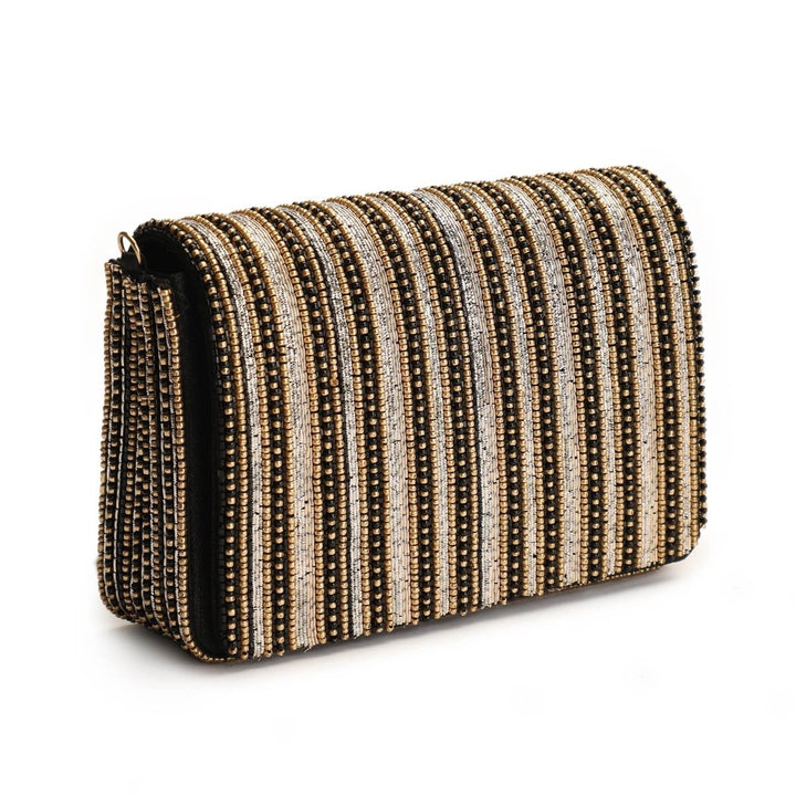 Black Bling Bag The Purple Sack - Fabilicious Fashion