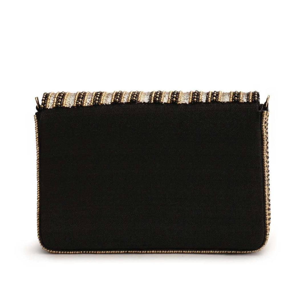 Black Bling Bag The Purple Sack - Fabilicious Fashion