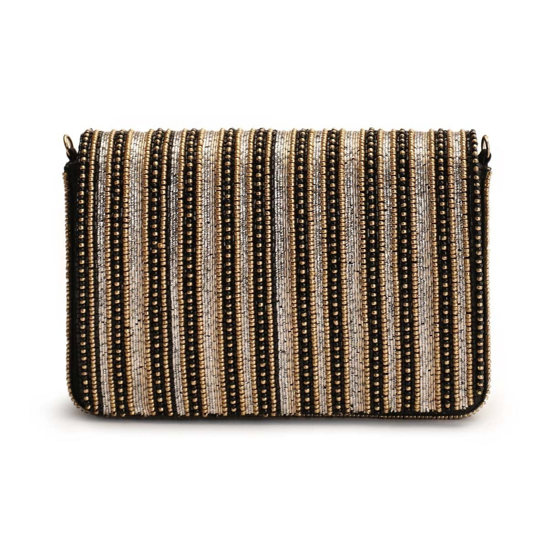 Black Bling Bag The Purple Sack - Fabilicious Fashion
