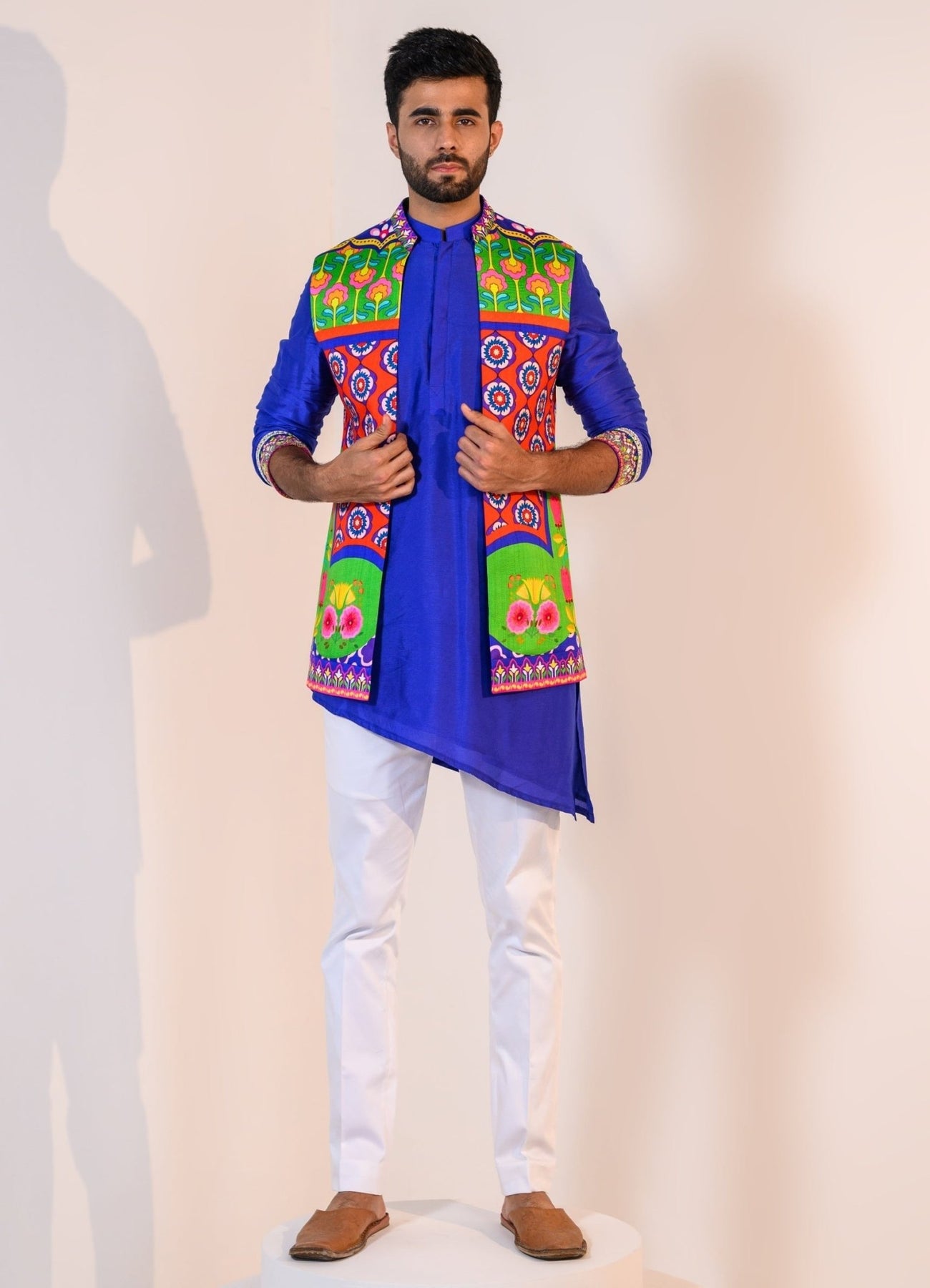 Half on sale kurta jacket