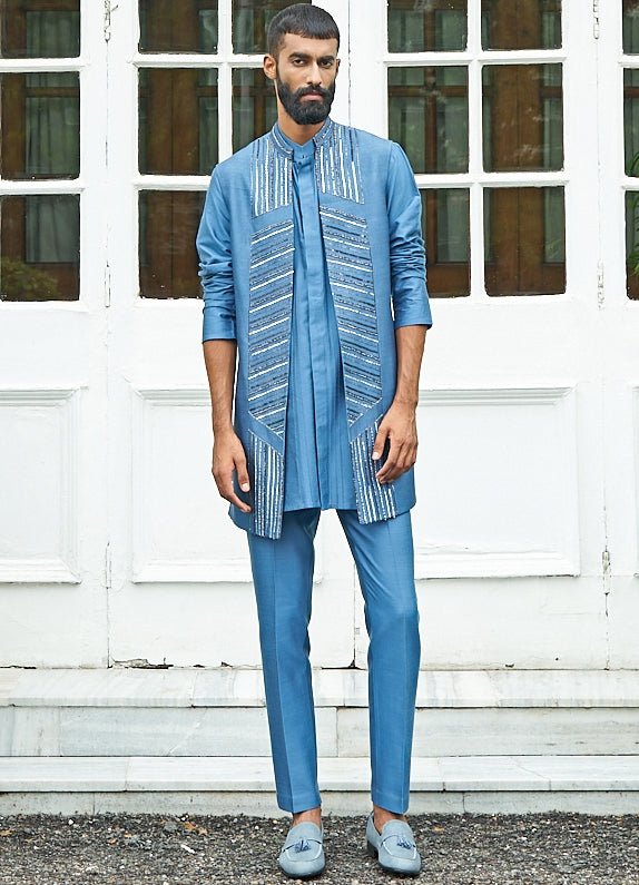 Blue shrug online