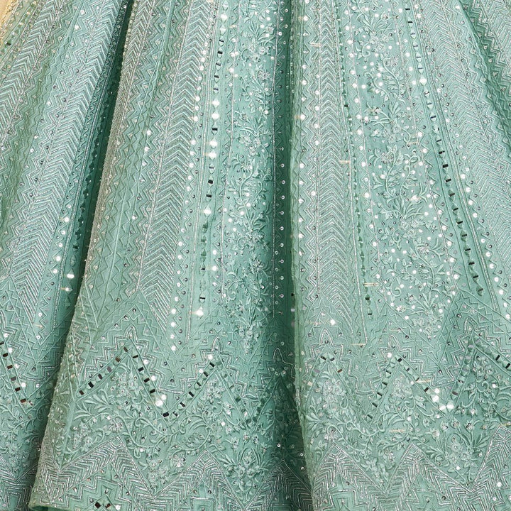 Blue Summer Lehenga Set Chamee n Palak - Fabilicious Fashion