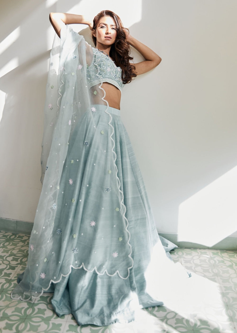 Bluebell Set Duara - Fabilicious Fashion