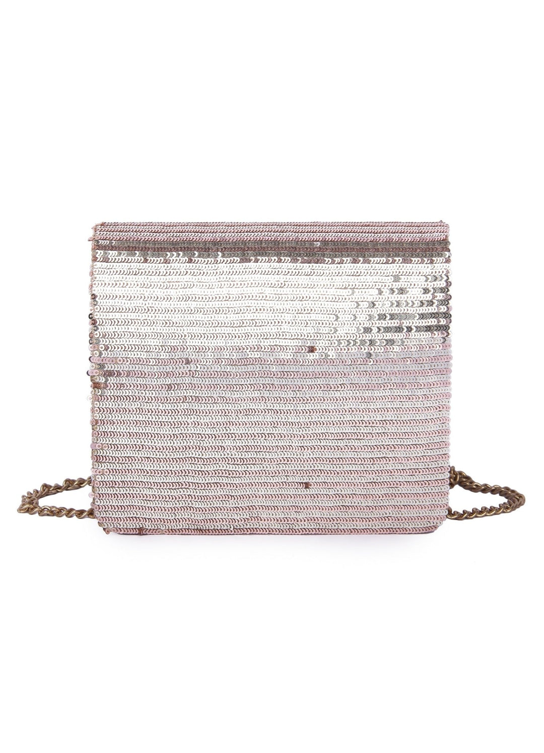 Bonita Gold Clutch The Purple Sack - Fabilicious Fashion