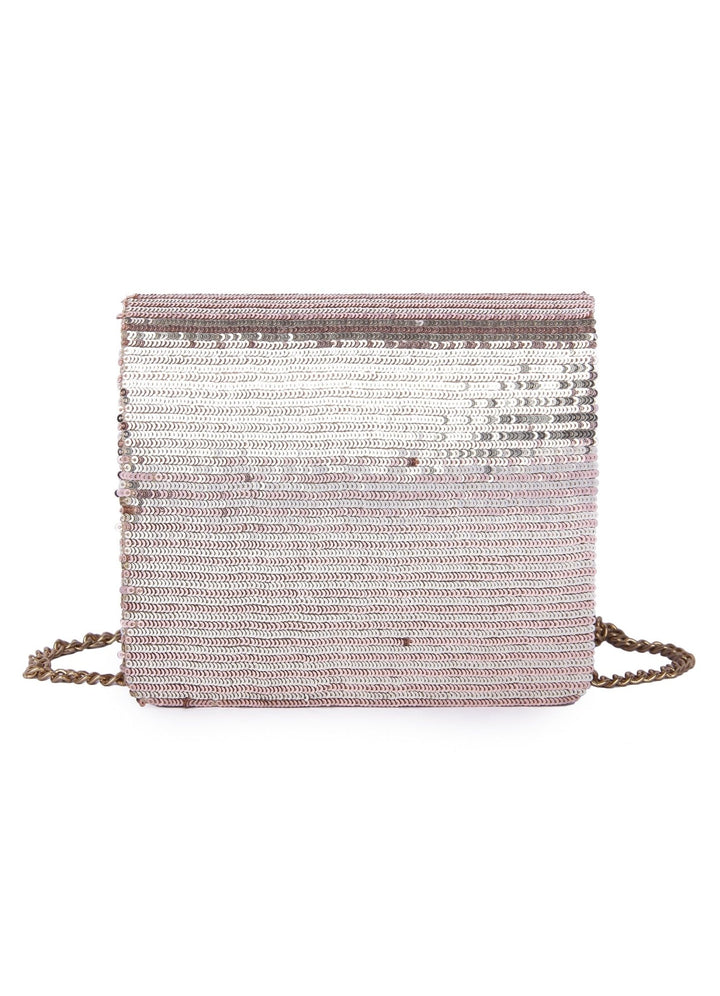 Bonita Gold Clutch The Purple Sack - Fabilicious Fashion