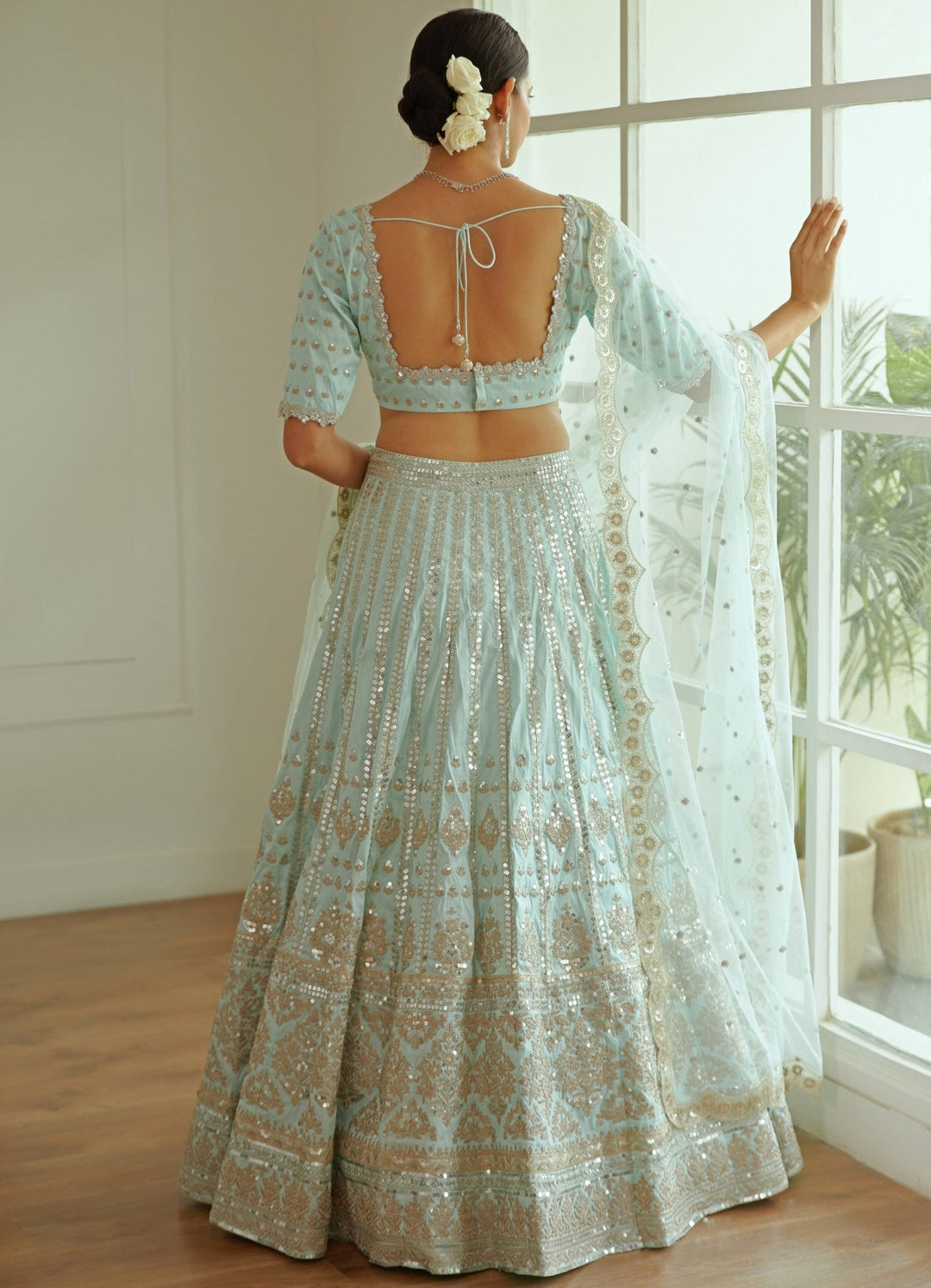 Cari Powder Blue Set Studio Iris - Fabilicious Fashion