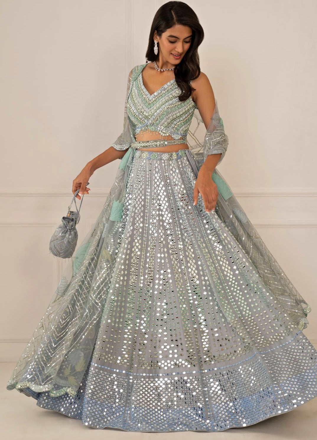 Chaand Lehenga Set Studio Iris - Fabilicious Fashion
