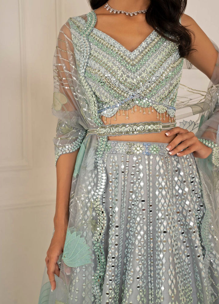 Chaand Lehenga Set Studio Iris - Fabilicious Fashion