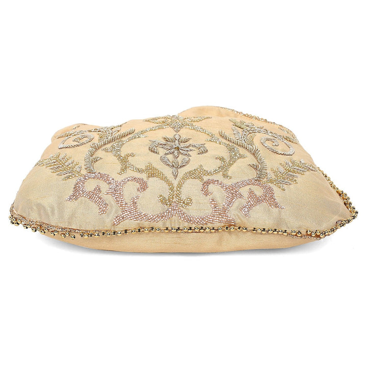 Champagne Gold Pearl Potli The Purple Sack - Fabilicious Fashion