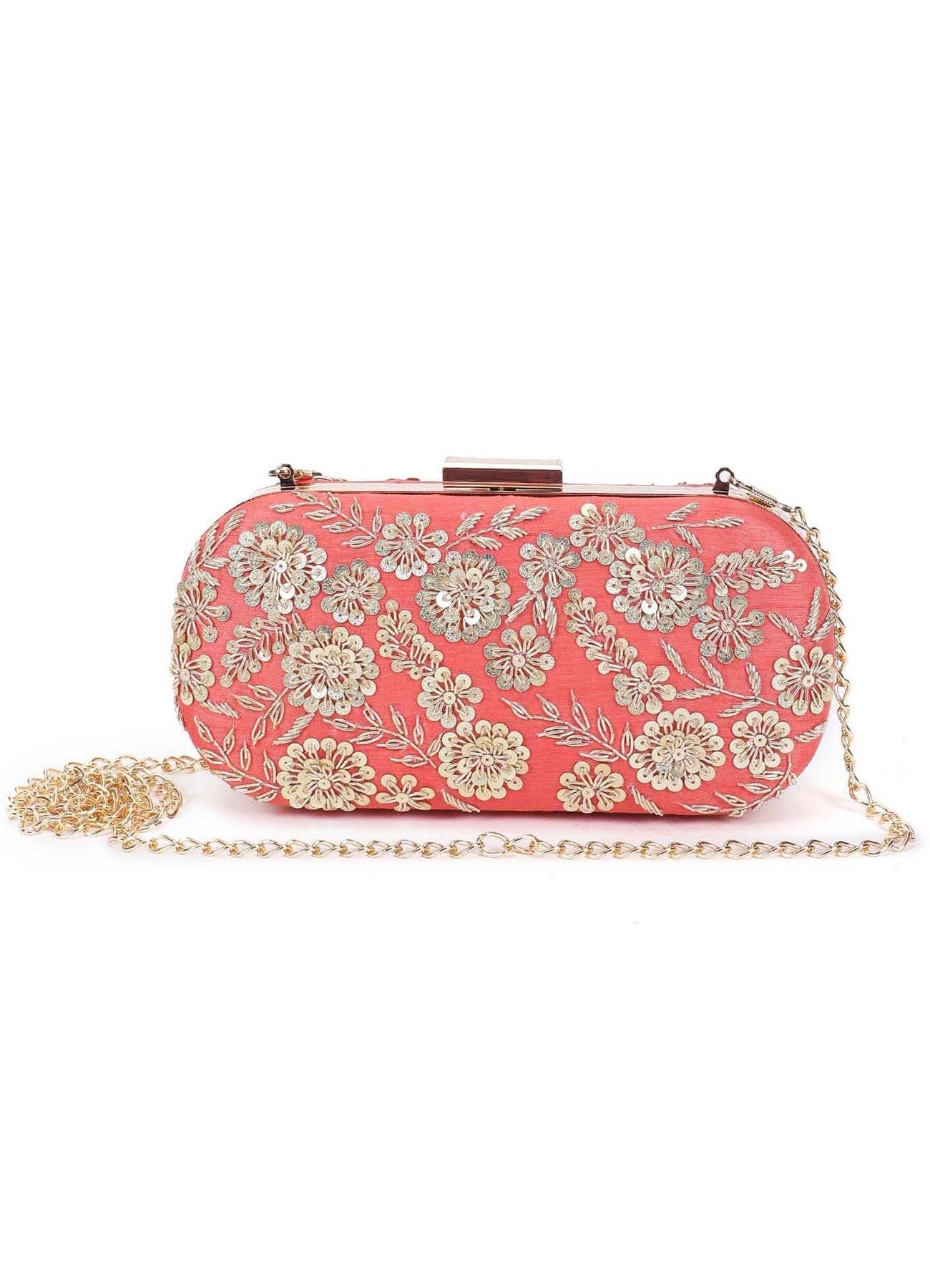 Coral clutch best sale bag