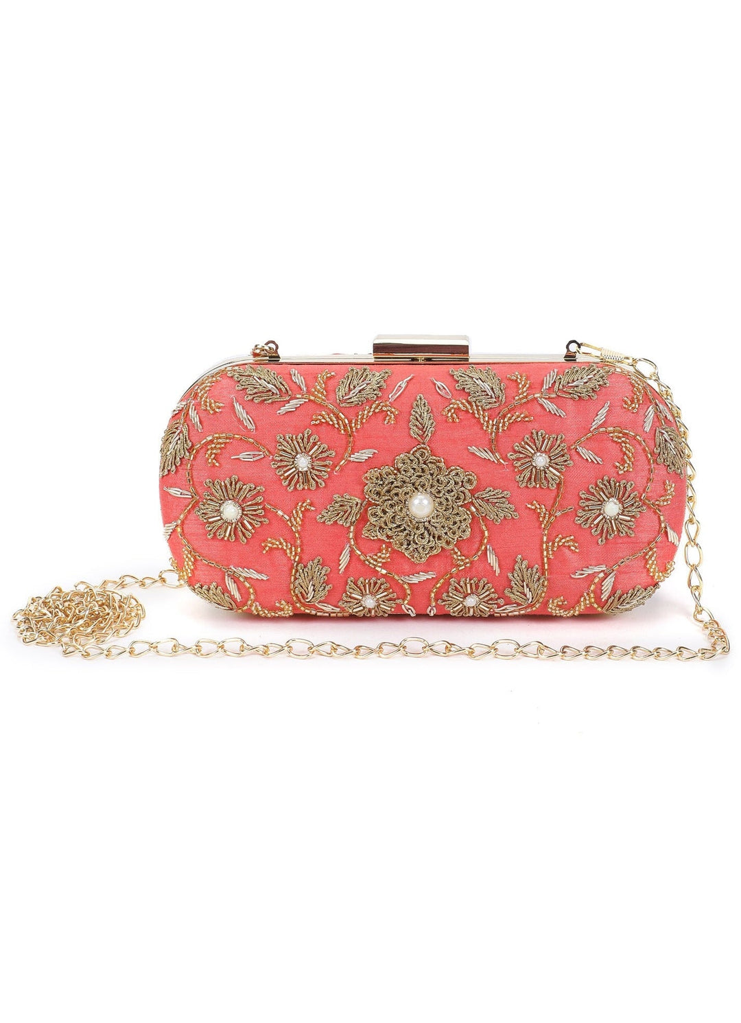 Coralicious Flower Clutch The Purple Sack - Fabilicious Fashion