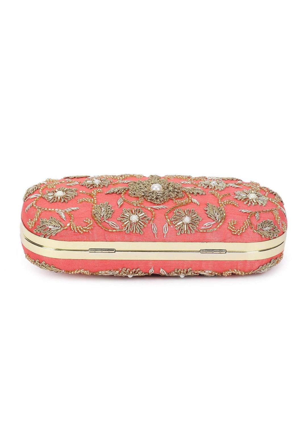Coralicious Flower Clutch The Purple Sack - Fabilicious Fashion