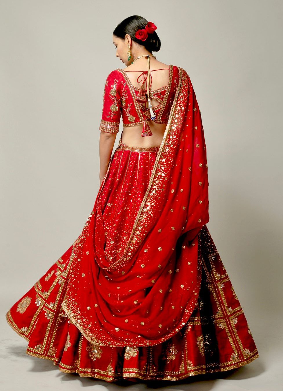 Deewani Bridal Lehenga Set Prevasu - Fabilicious Fashion