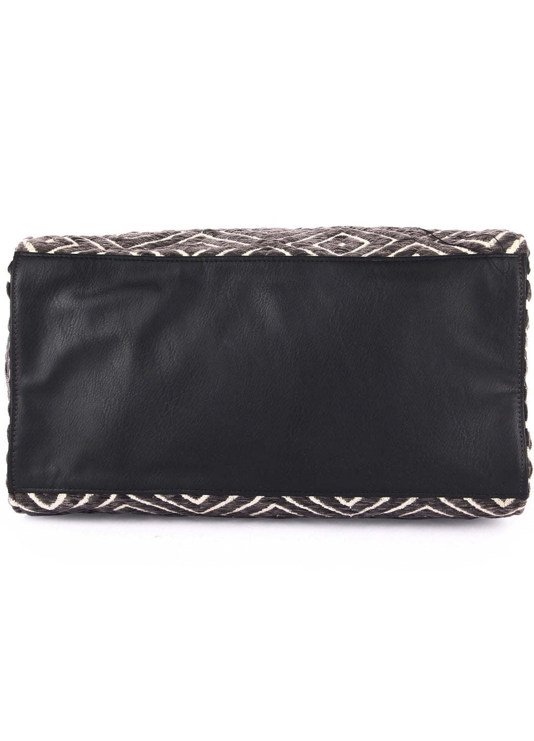 Diamond Pattern Tote Bag The Purple Sack - Fabilicious Fashion