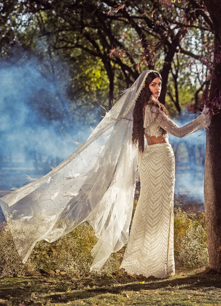 Ethereal Ivory Bridal Set Nitika Gujral - Fabilicious Fashion