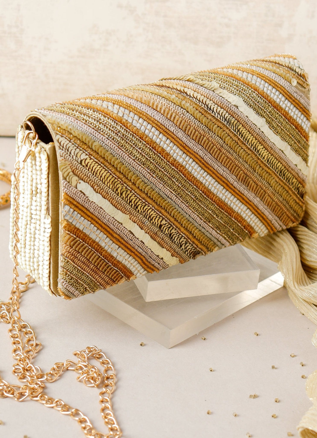 Farnama Clutch The Purple Sack - Fabilicious Fashion