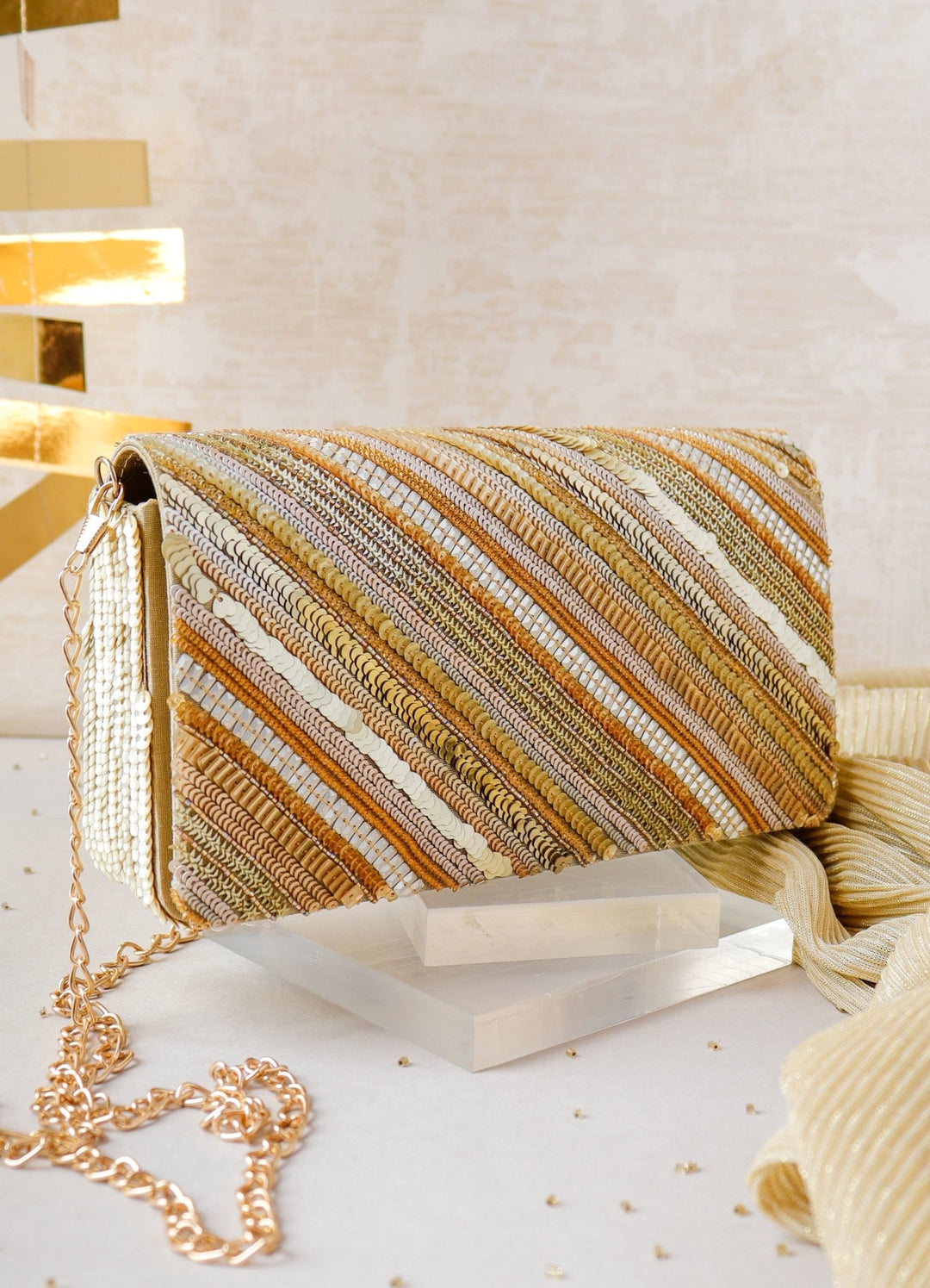 Farnama Clutch The Purple Sack - Fabilicious Fashion