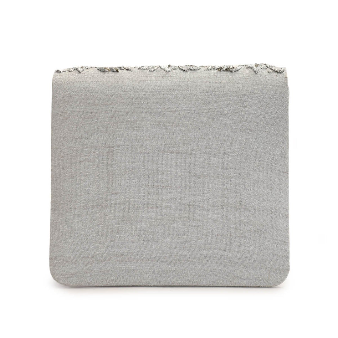 Flower Ripple Clutch The Purple Sack - Fabilicious Fashion