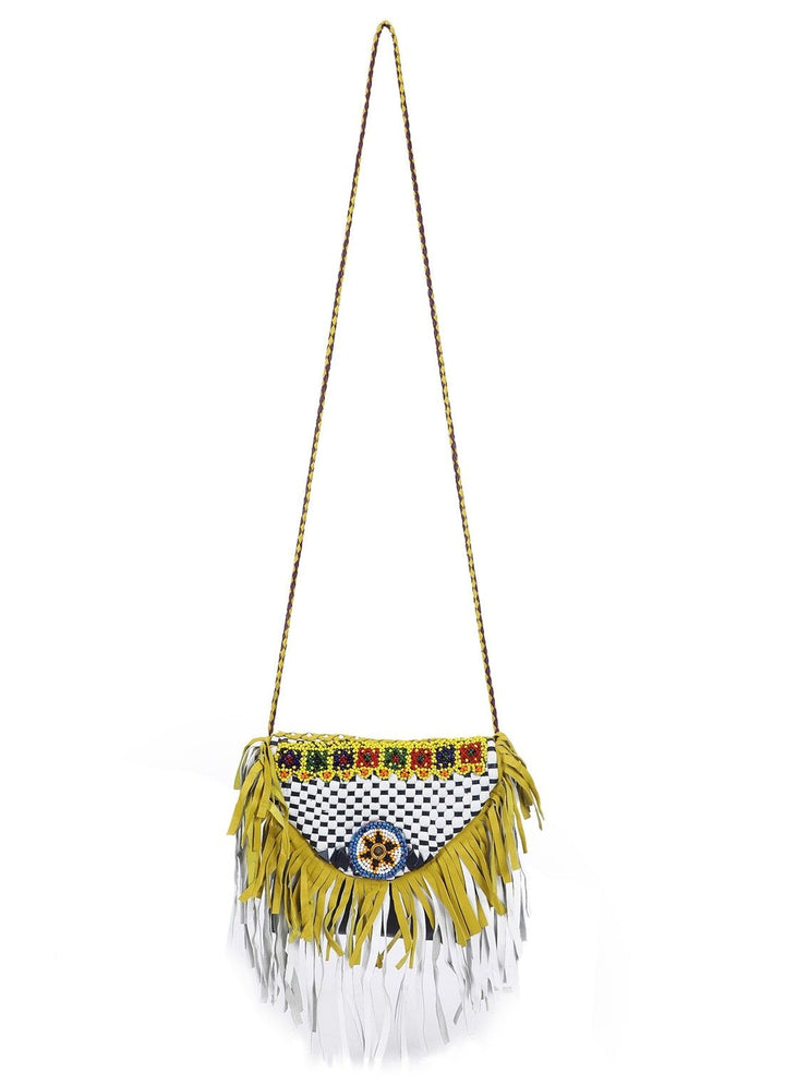 Fringey Hair Sling The Purple Sack - Fabilicious Fashion