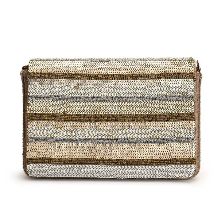 Gold Bling Bag The Purple Sack - Fabilicious Fashion