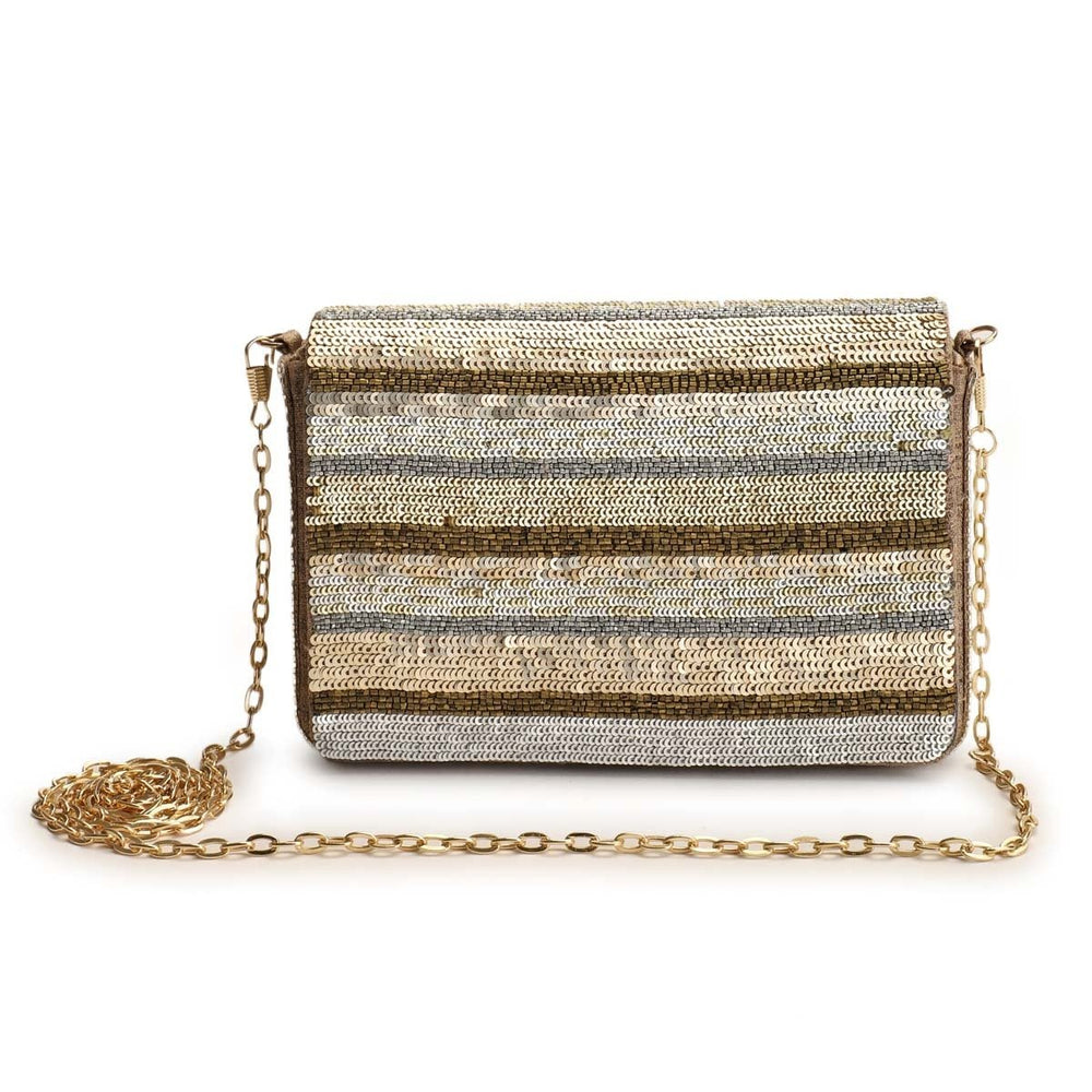 Gold Bling Bag The Purple Sack - Fabilicious Fashion