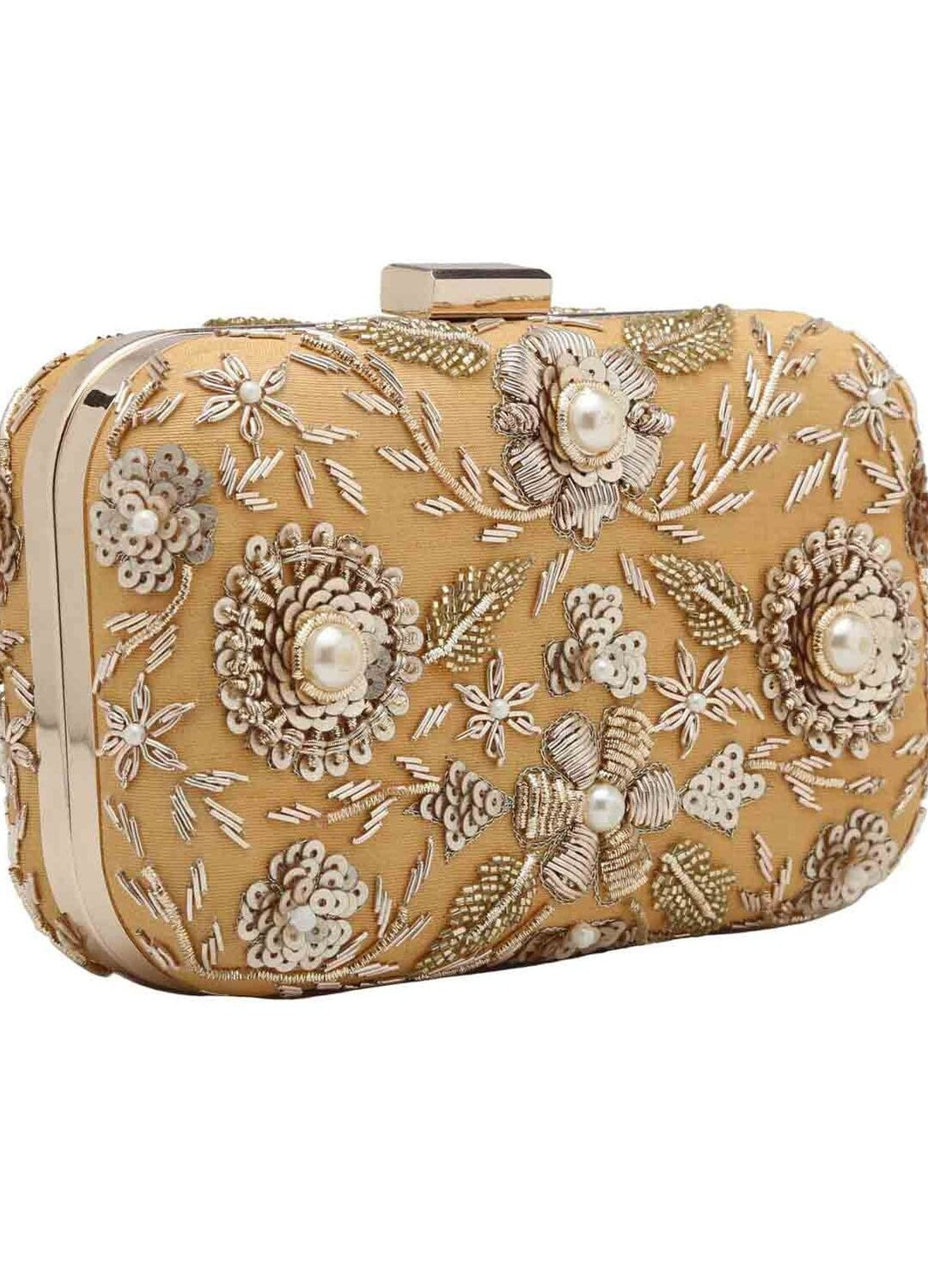 Golden Horizon Clutch The Purple Sack - Fabilicious Fashion