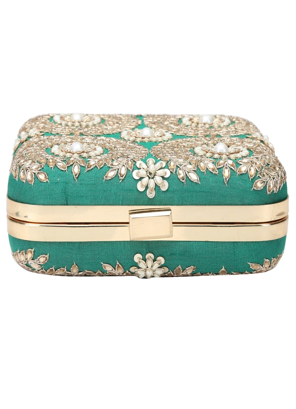 Green Lush Clutch The Purple Sack - Fabilicious Fashion