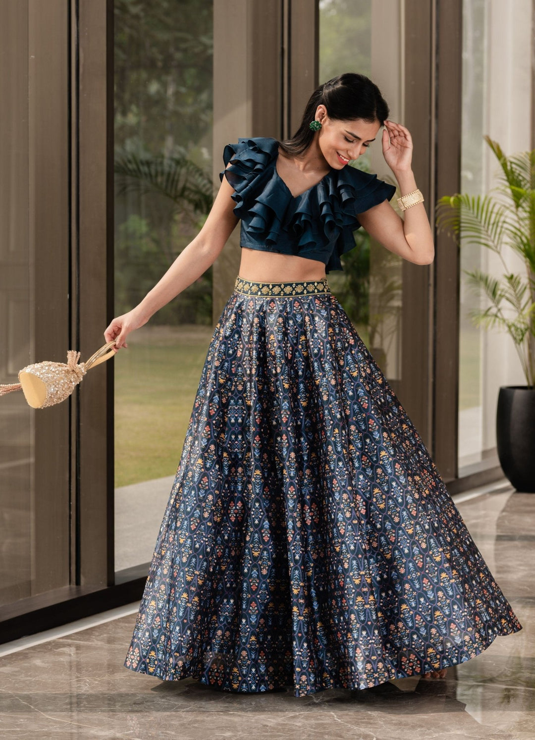 Imaara Lehenga Set Rashika Sharma - Fabilicious Fashion
