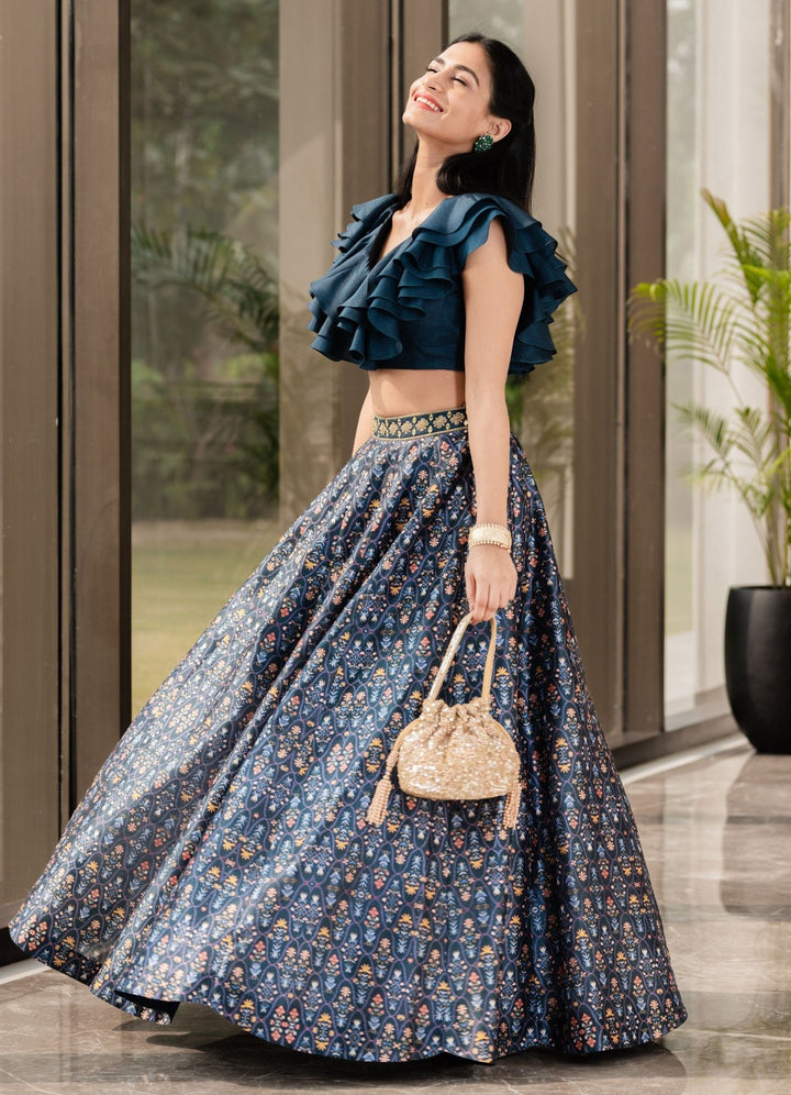 Imaara Lehenga Set Rashika Sharma - Fabilicious Fashion