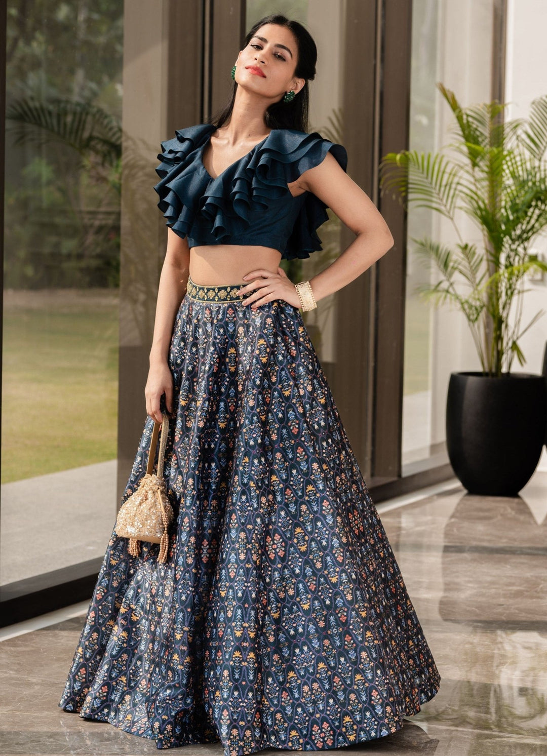 Imaara Lehenga Set Rashika Sharma - Fabilicious Fashion
