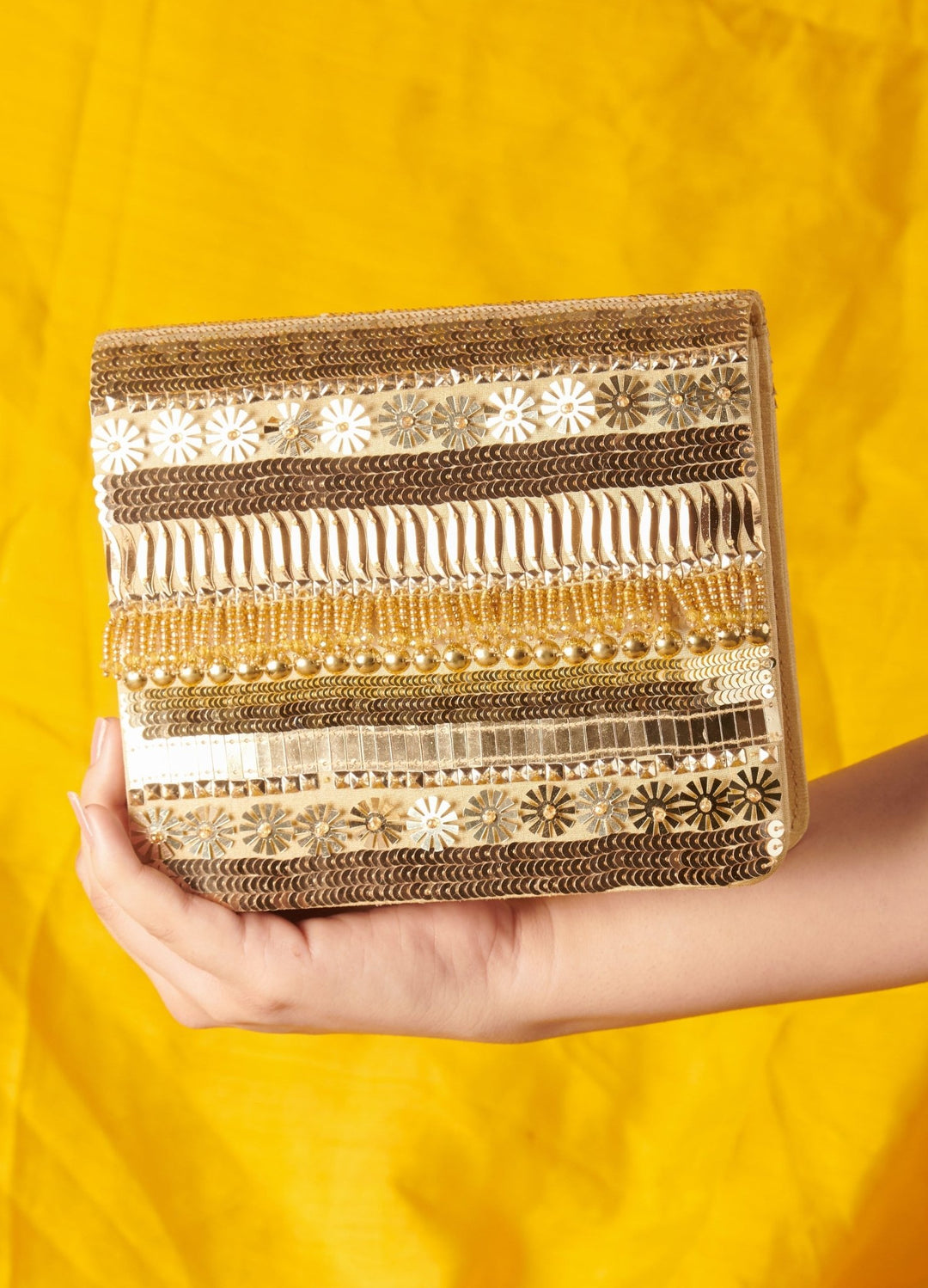 Inaayat Clutch The Purple Sack - Fabilicious Fashion