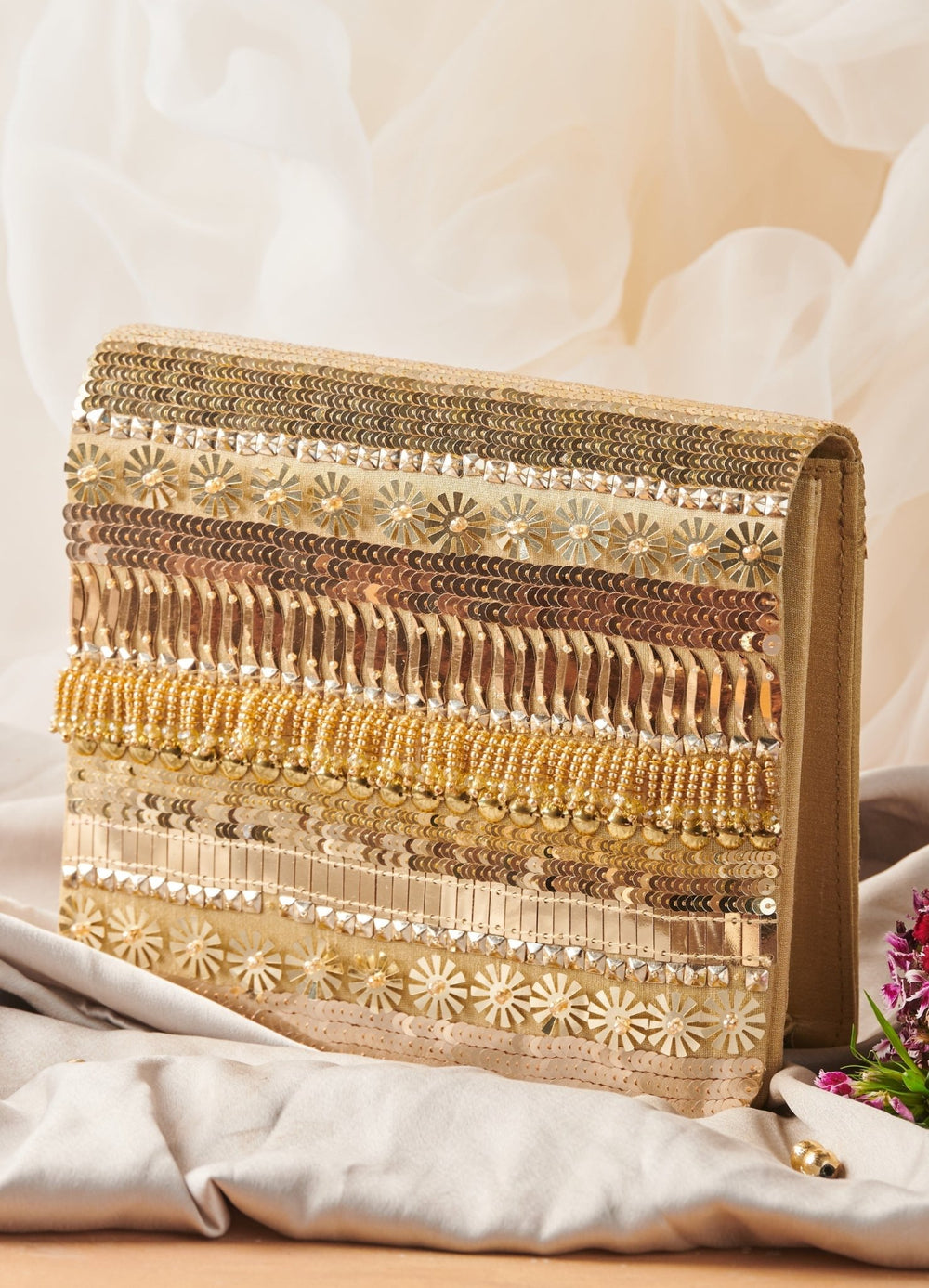 Inaayat Clutch The Purple Sack - Fabilicious Fashion