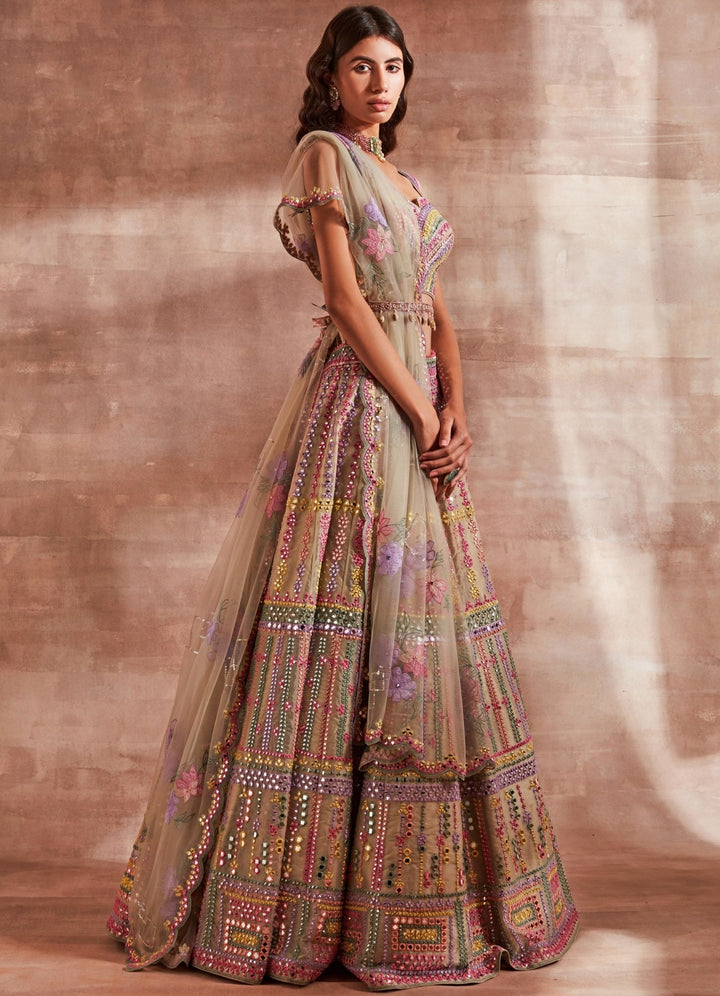 Isha Lehenga Set Studio Iris - Fabilicious Fashion