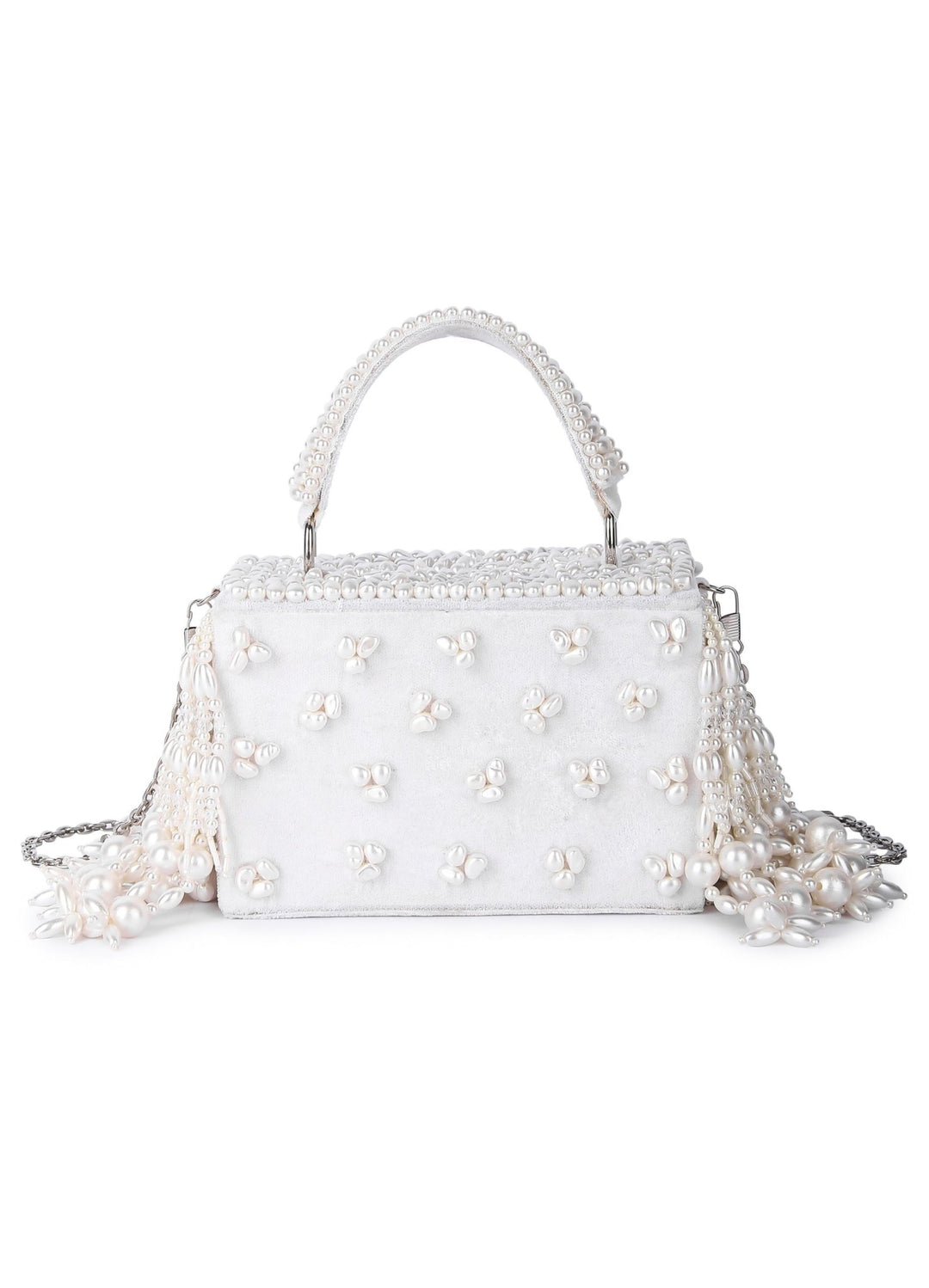 Ivory Anaisha Clutch The Purple Sack - Fabilicious Fashion