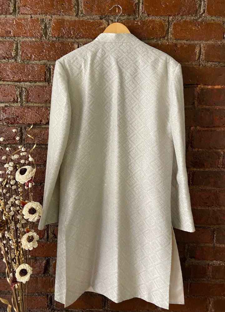 Ivory Embellished Silk Jodhpur Set Priti Sahni - Men - Fabilicious Fashion
