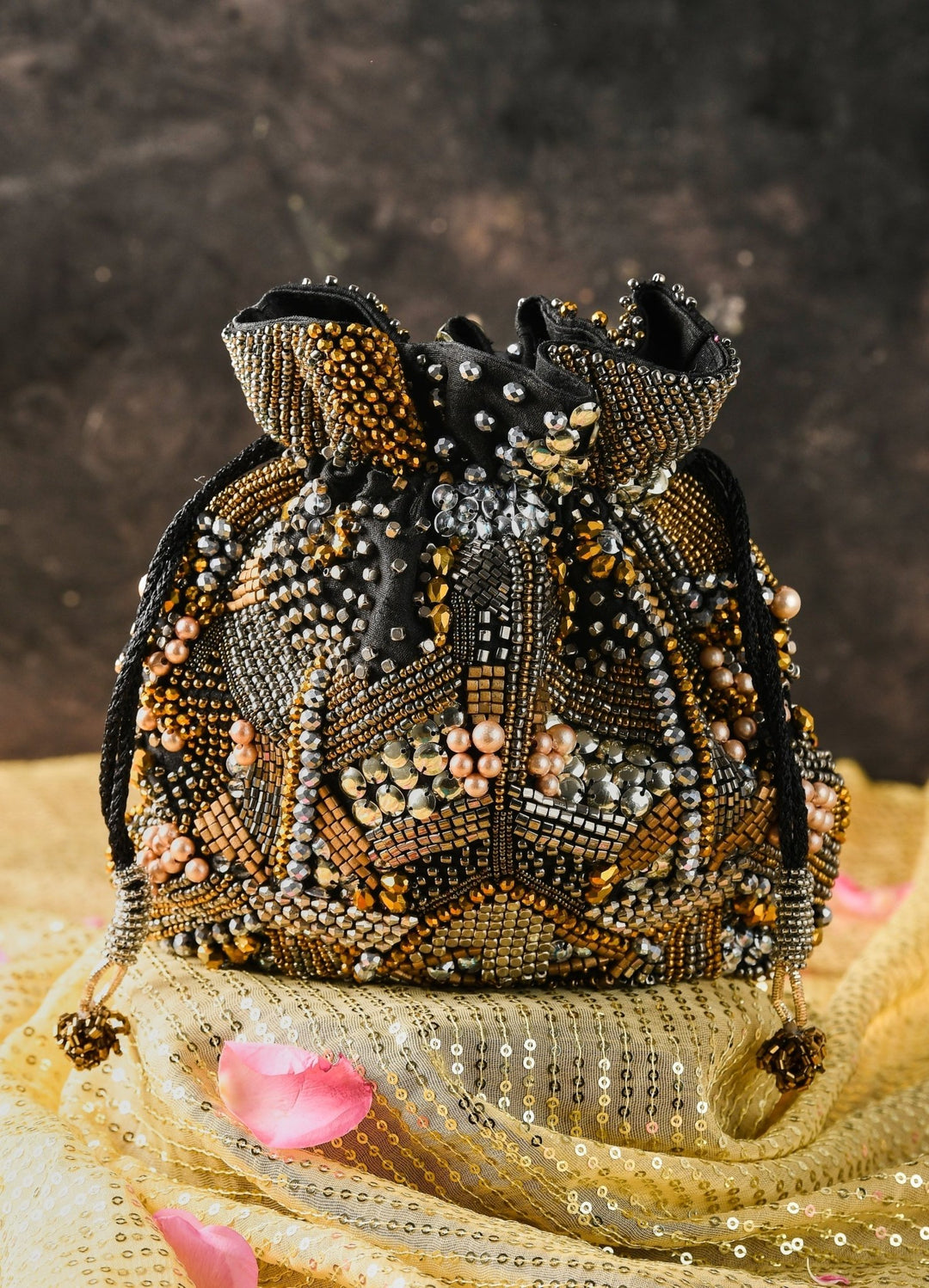 Jingle All Potli Bag The Purple Sack - Fabilicious Fashion